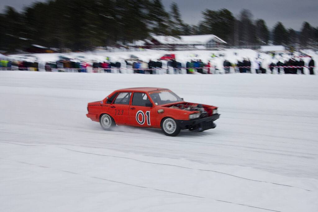 800 hästar håller till under huven på vinnar-Audin som nådde över 300 km/tim.
Foto Roger Schederin