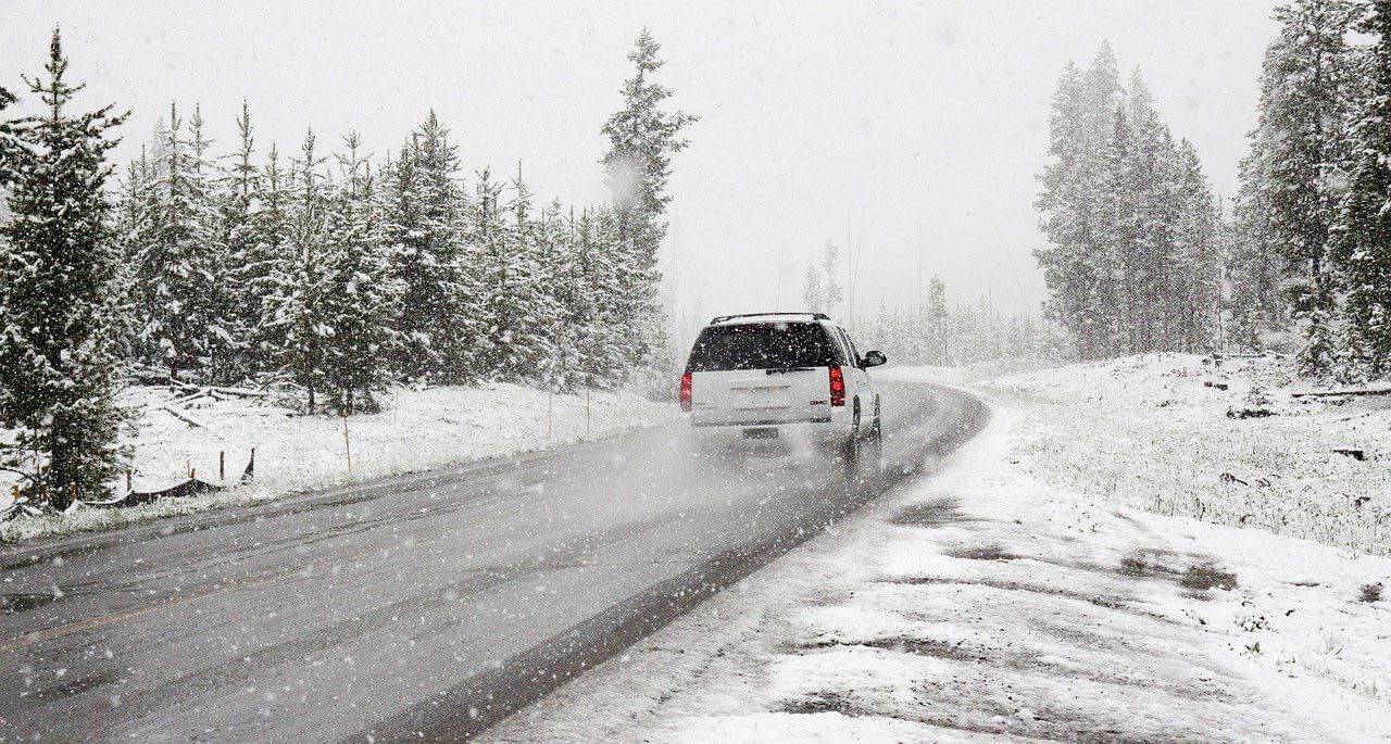 säker bilkörning i vinter