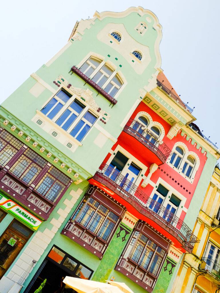 Casa Brück på Unionstorget/PiataUnirii.