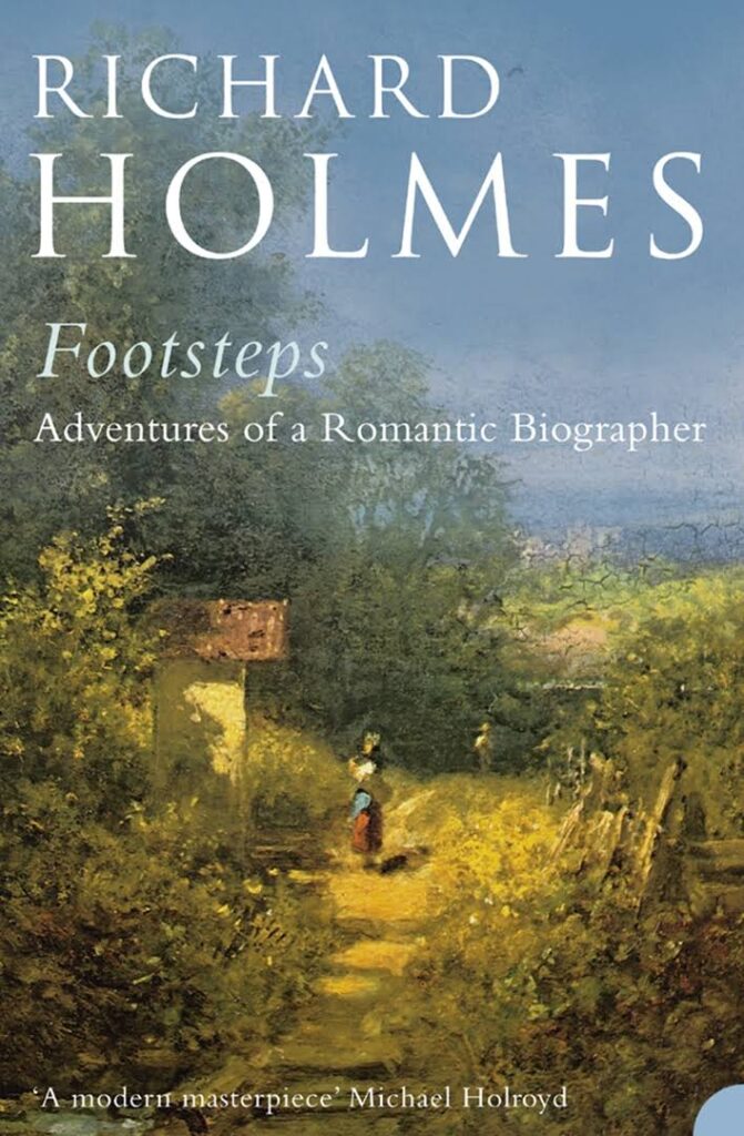 bokomslag av "Footsteps" med Richard Holmes
