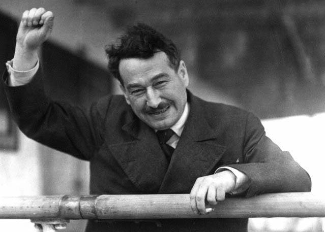 Journalisten och antinazisten Egon Erwin Kisch (1885-1948).