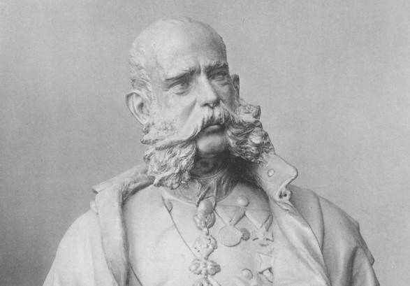 Byst av Österrikes kejsare Franz Josef (1830-1916)